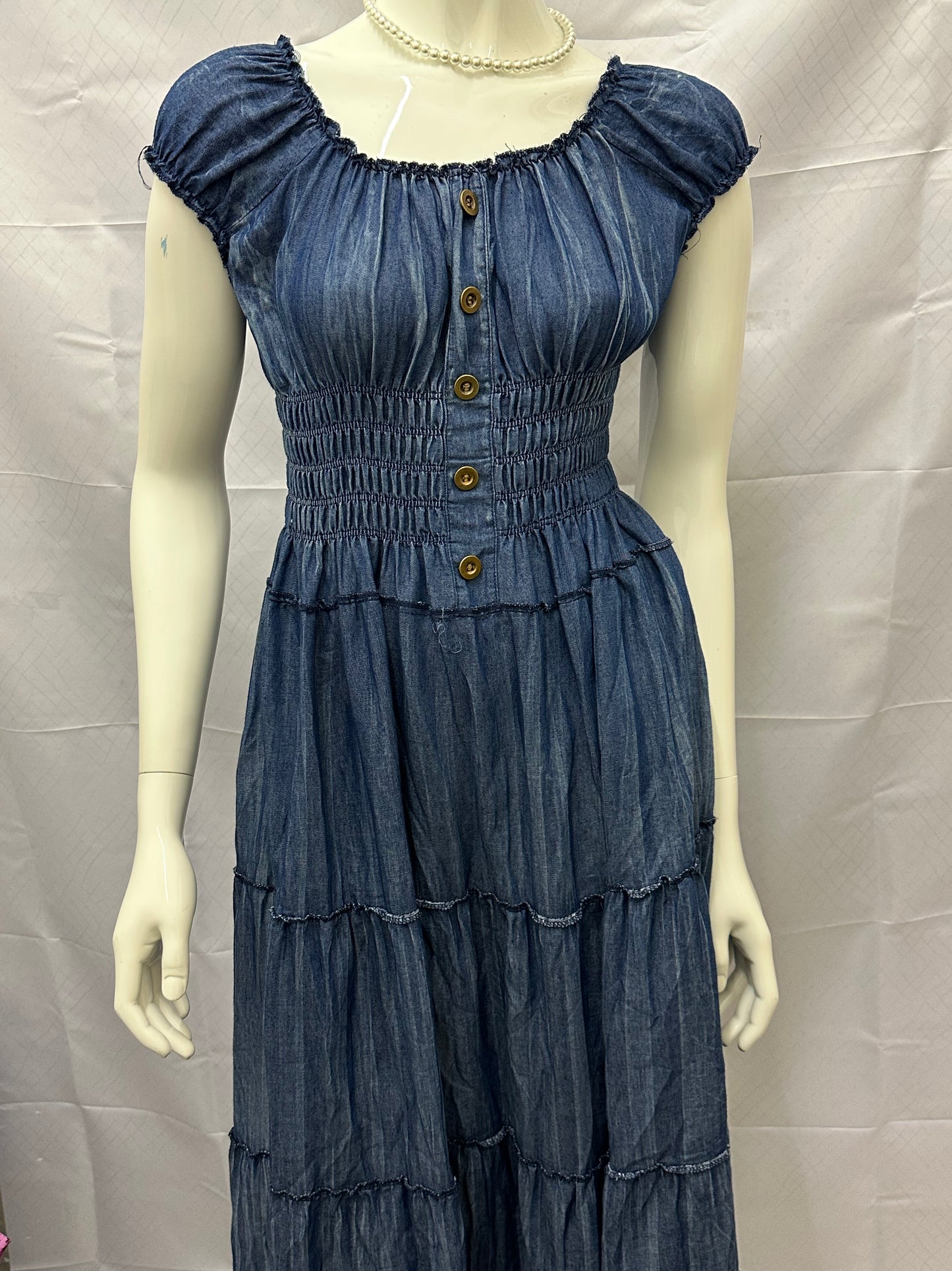 Denim Maxikleid