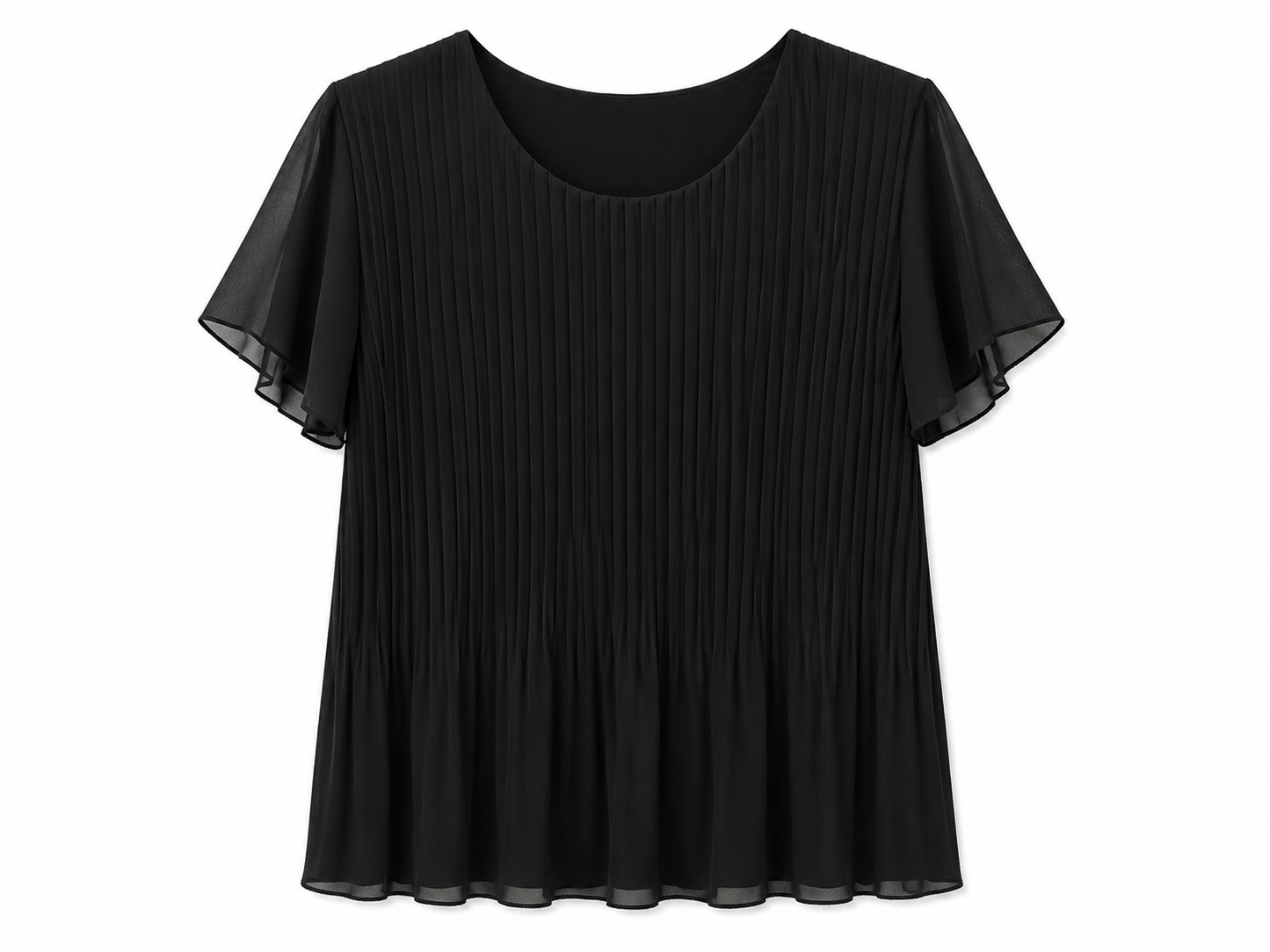 Plissee Bluse