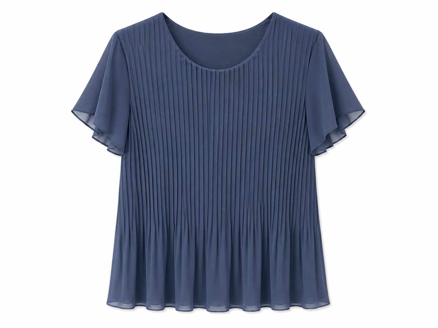 Plissee Bluse