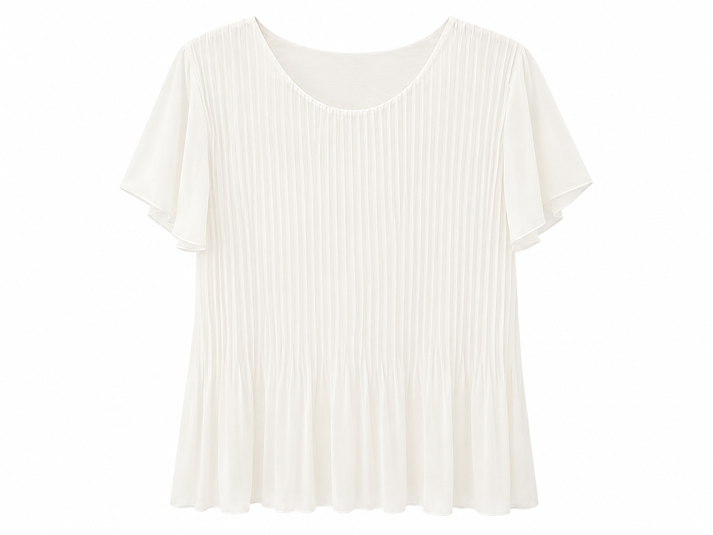 Plissee Bluse