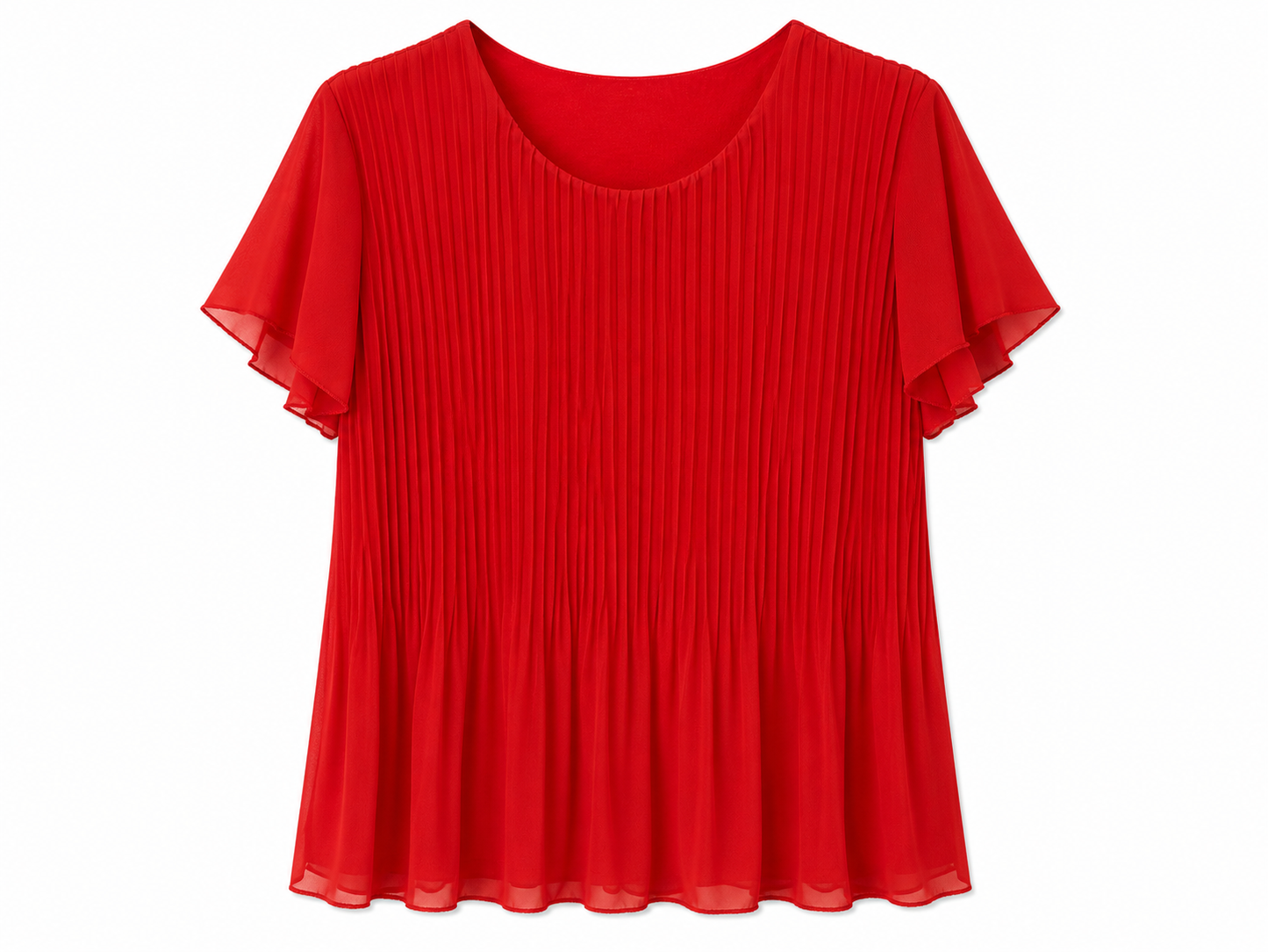 Plissee Bluse