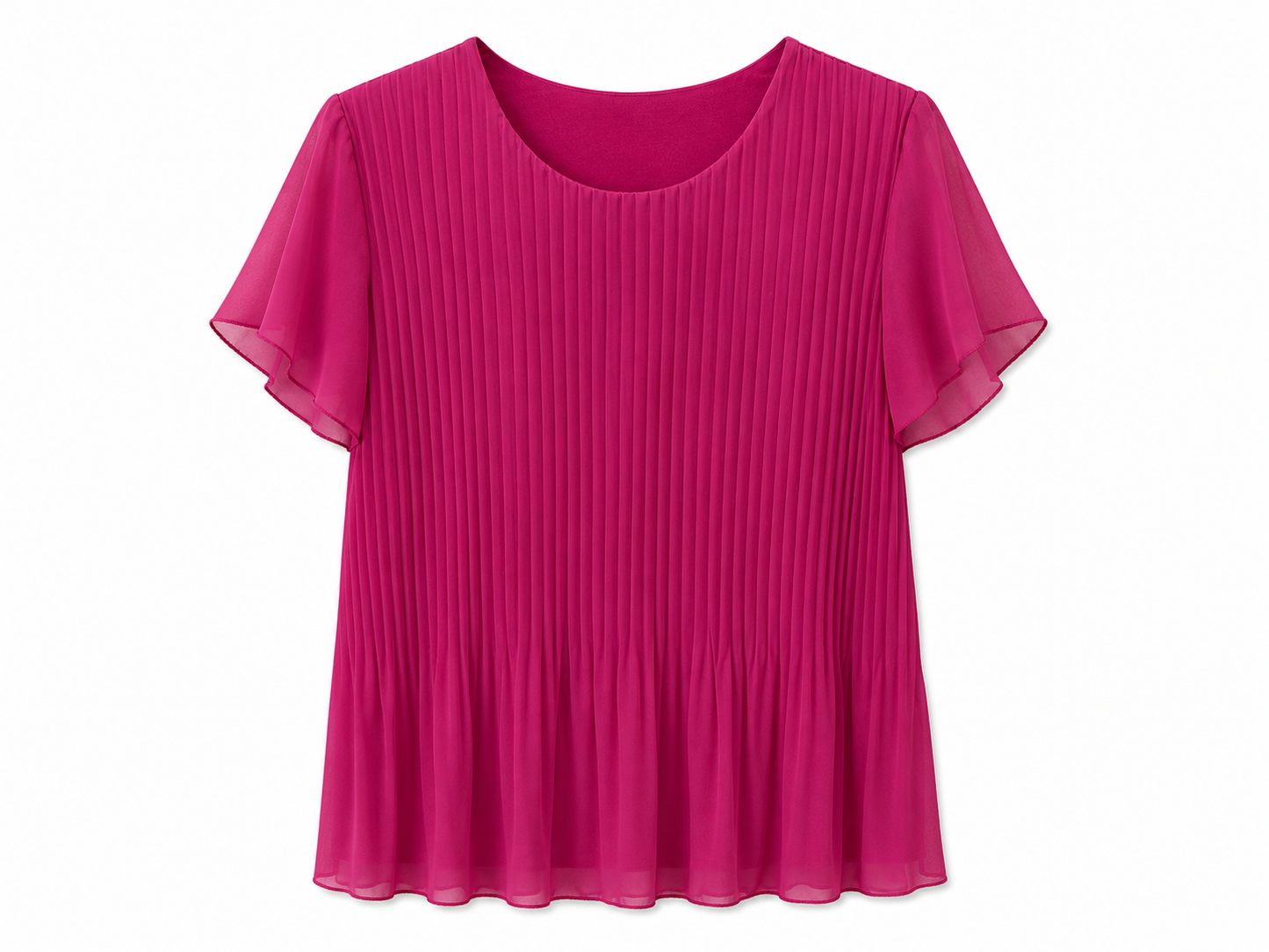 Plissee Bluse