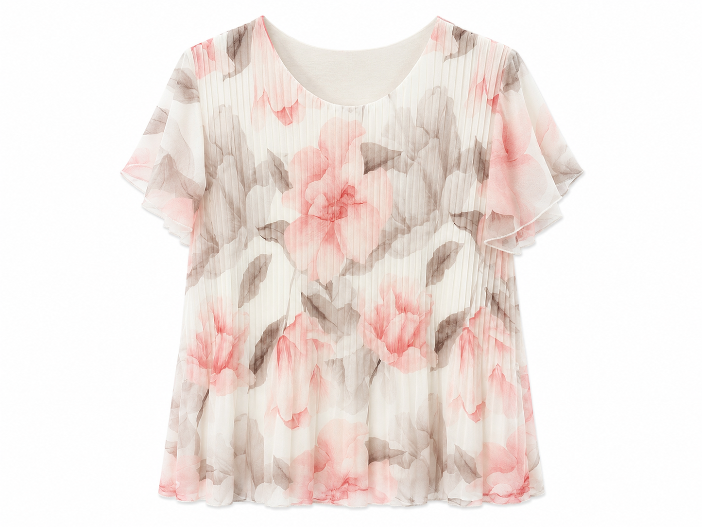 Plissee Bluse