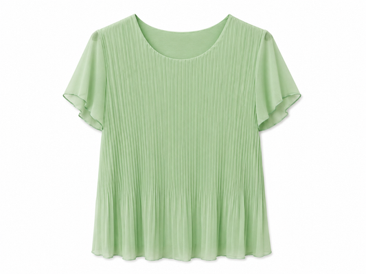 Plissee Bluse