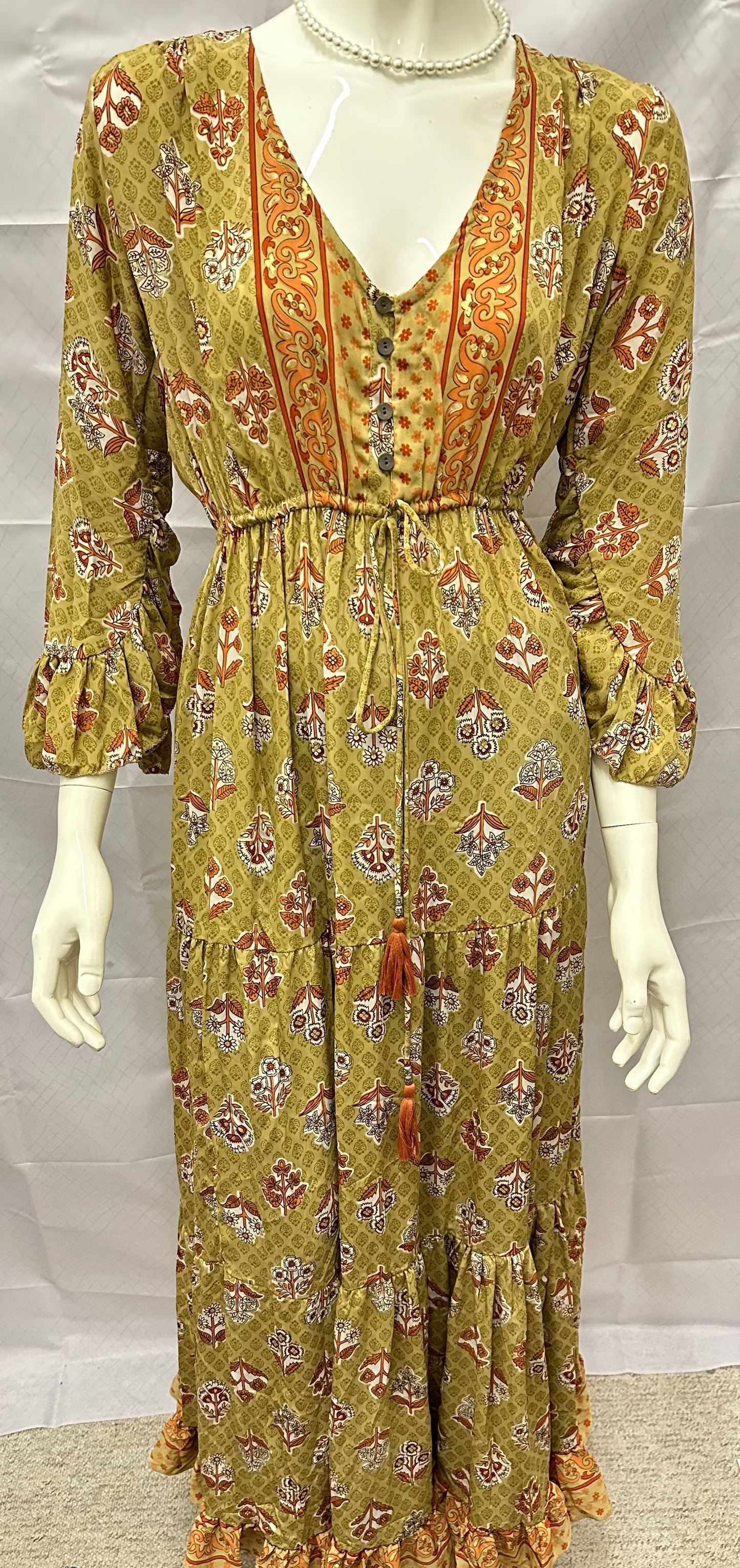 Vintage Boho Kleid